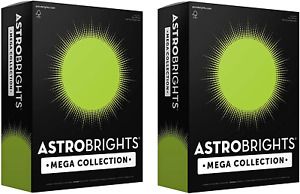 Astrobrights Mega Collection, Colored Paper, Bright Green, 625 Sheets, 24 lb/89