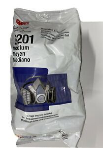 3M 7200S Dual Cartridge Half Facepiece Respirator - Medium