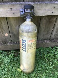 Scott, 4500 PSI, 30 min. Breathing Air Tanks (expired)
