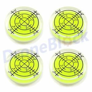 4PCS 32mm Diameter Spirit Level Bubble level Inclinometer Water Level Meter Bull