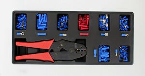 Clearance- ABN Wire Crimper and 240-Piece Insulated Terminal Assortment