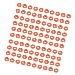 100 Pieces Castrating Bands Elastrator Rings Donuts Calves Goats Sheep Lamb