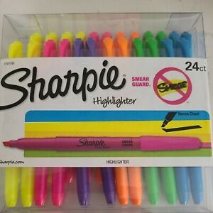24 ct a Sharpie Highlighters narrow chisel tip