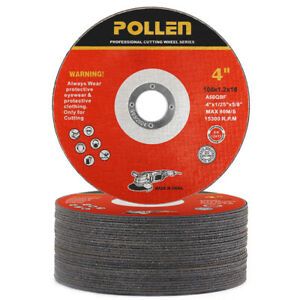 4in Cut-Off Wheels Cutting Discs Metal &amp; Stainless Steel for Die Grinder 10PCS