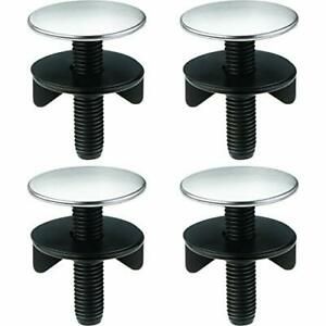 4 Piec Kitchen Sink Hole Cover Faucet Tap Plate Stopper Blanking Metal Plug New