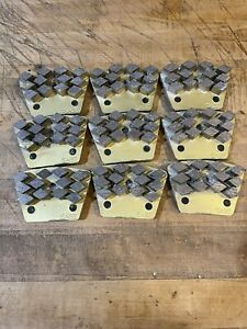 SASE Wulf Iron Claw Metal Diamond Concrete Preparations Tooling (Set/9)