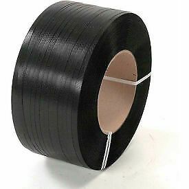 Global Industrial 16&#034; x 6&#034; Core Polypropylene Strapping, 9000&#039;L x 1/2&#034;W x 0.018&#034;