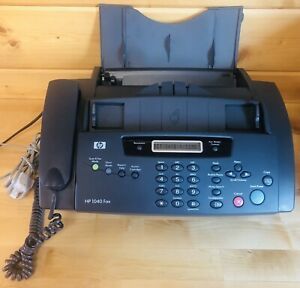 HP 1040 Inkjet Fax Machine With Built-In Telephone/Scan &amp; Print