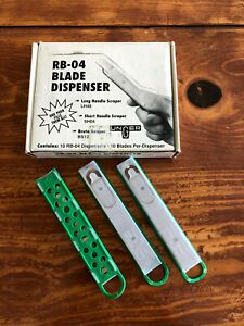 Unger RB-04 4&#034; replacement blades 13 packs of 10