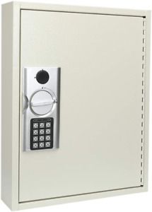 KYODOLED 60 Key Cabinet with Digital Lock,Lock Box with Code Wall Mounted,Metal