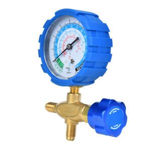 250psi Pressure Gauge Air Conditioning Refrigerant Tool 17.5kg/cm For R22 R410A