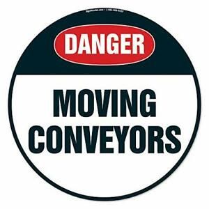 Moving Conveyors 2 Non-Slip Floor Marker | 12 Pack of 16&#034; Circle Vinyl Decal ...