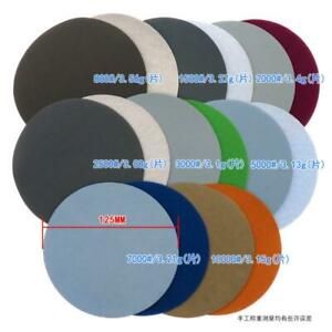 5&#039;&#039;125mm Wet Sanding Disc Hook And Loop Sandpaper Or Backing Pad Grit 800-10000