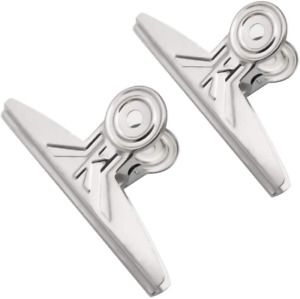 Extra Large Bulldog Clips, Coideal 2PCS 20cm Silver Tone Metal File Binder for 7