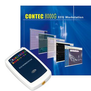 CONTEC8000G  ECG Workstation System 12-lead Resting EKG Machine USB PC Software
