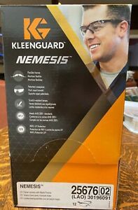 Kleenguard Nemesis Clear Lenses Glasses / Box of 12