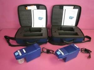 2 TSI PortaCount Respirator Fit Tester Particle Generator 8026 w/ Case &amp; Manual