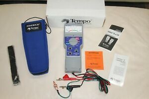Tempo Sidekick T&amp;N 1137-5002 Working Cable Tester with Case, Instructions, Box