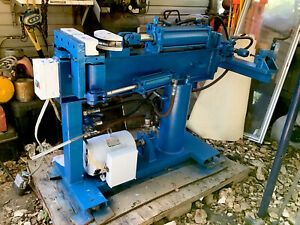 exhaust pipe bender hydraulic, 220 volt 40 amp