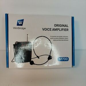 Portable Bluetooth Voice Amplifier Speaker PA System Lavalier Lapel Mic Headset