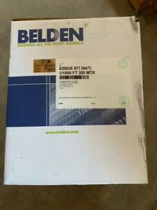 Belden 6200UE 16 AWG 2 conductor cable - 1000 ft box 