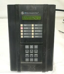 GE  369. 50-300 VDC, 40-265 VAC MOTOR MANAGEMENT RELAY  369-HI-R-0-0-0 READ AUCT