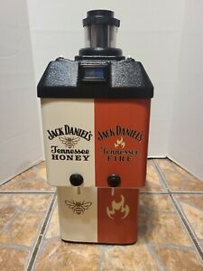 Jack Daniels Tennessee Honey/Tenn. Fire 2 bottle Slim Shot Chiller Dispenser