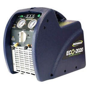 BACHARACH 2020-8000 Refrigerant Recovery Machine,115V,1 HP