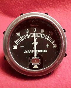 Faria 2&#034;  at Bezel Amp Meter  -30 to +30 Amp BC 37 C