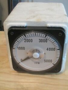 Yokogawa Panel Meter 4.25&#034; x 4.25&#034; FPM 0-5000 - NEW/Old Stock!