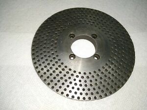 Double Sided Index Plate For Osterlein Dividing Head 1-1/2 Center, 5-3/4 OD