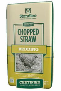 Standlee 1600-70101-0-0 Premium Western Forage Certified Chopped Straw, 25 Lb