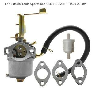 1x Generator Carburetor For Buffalo Tools Sportsman GEN1100 2.8HP 1500 2000W New
