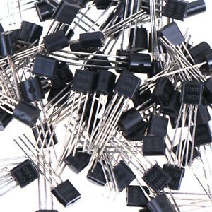 100PCS/Lot New  2SC1815 Throught Hole Triode Transistor TO-92 0.15A/50V .v