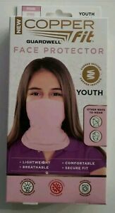 Copper Fit Guardwell Face Protector Youth Mask Pink *NEW* WITH FREE SHIPPING