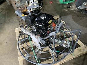 Husqvarna 479f 48 inch power trowel BG479 Honda GX290 Gas Engine New Concrete