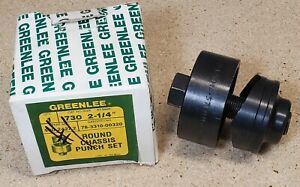 Greenlee punch No. 730 - 2 1/4&#034; hole - knockout