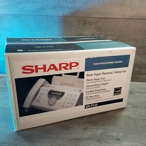 New Sharp UX-P115 Plain Paper Personal Home Fax Machine Copier Phone