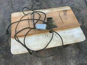 MILWAUKEE ROUTER TABLE, 48-10-0070, W/ MOTOR 5650, 24,500 RPM, 120 V, 10 AMP