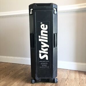 Skyline Mirage Trade Show Portable Travel Rolling Storage Hard Case Carrier