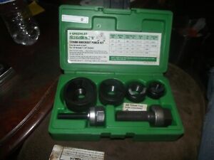 Greenlee 7235BB Slug Buster Punch Set