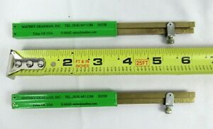 (2) Mathey Dearman, Inc. Q.C. Welders Gauges D253E