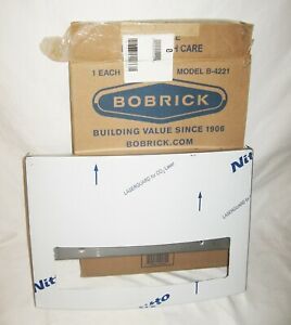 BOBRICK B-4221 Surface Mounted Seat Cover DIspenser 15 3/4 x 2 1/4 x 11 1/4 NEW