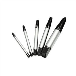 K TOOL INTERNATIONAL KTI70040 Spiral Screw Extractor Set,5 Piece