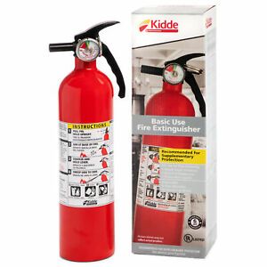 Kidde 1A10BC Basic Use Fire Extinguishe- 2.5.LB - PACK 4