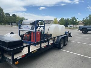 pressure washing trailer