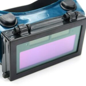 LCD Solar Power Auto Darkening Welding Goggle Helmet Eyes Welder Glasses