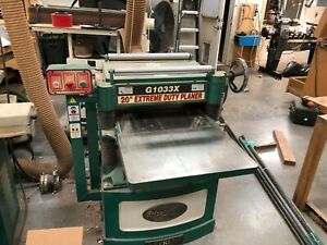 Grizzly G1033X - 20&#034; 5 HP Helical Cutterhead Planer