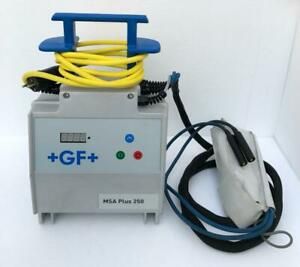 +GF+ GEORGE FISHER MSA PLUS 250 WELDING MACHINE ELECTROFUSION SCANNER 230V