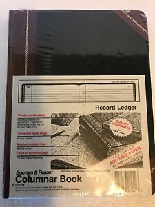 NEW Boorum &amp; Pease Columnar Book 21150R 150 Pages 10 3/8X8 3/8&#034; Ledger Acid Free